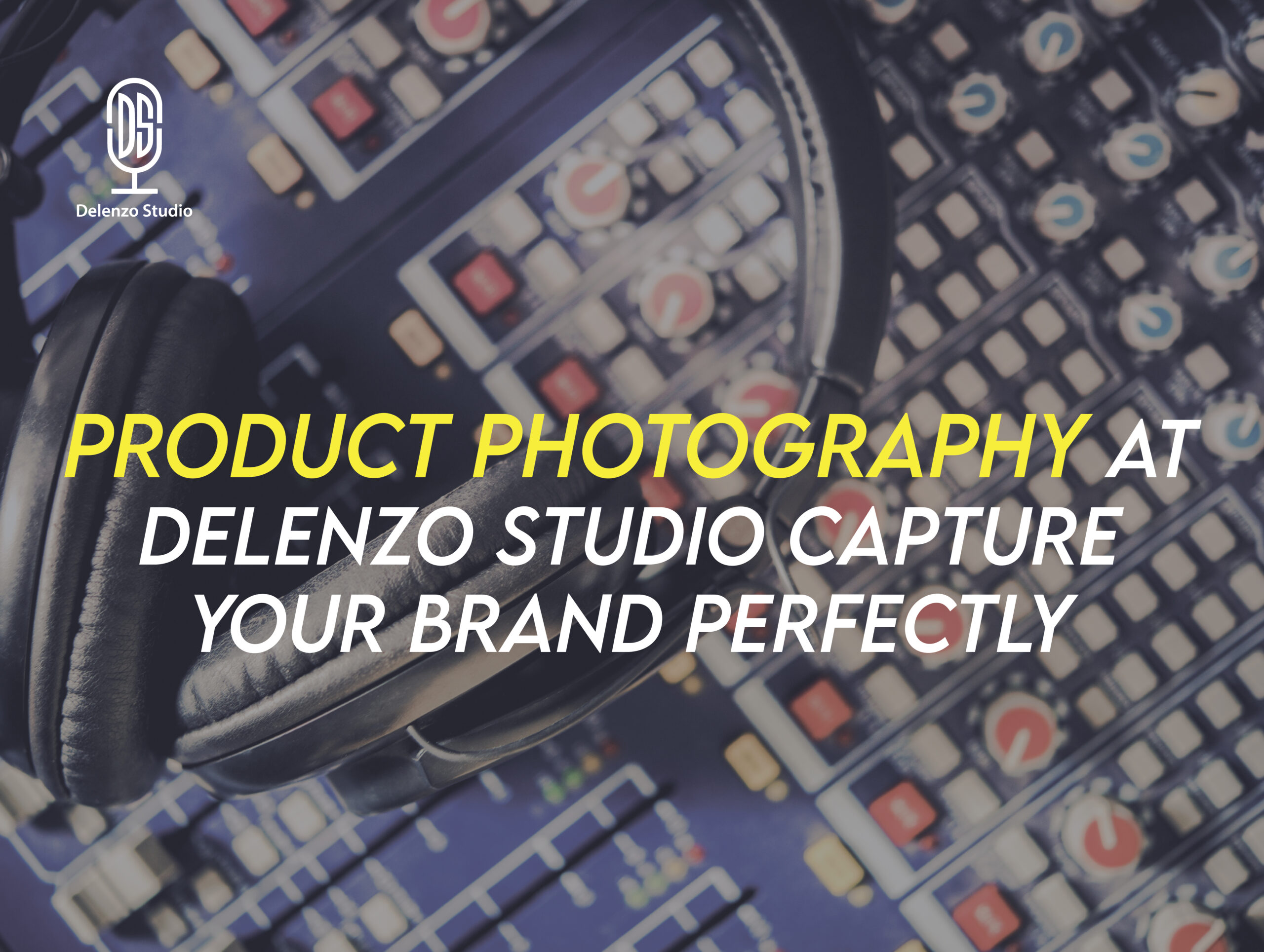 Professional product photography setup at Delenzo Studio, capturing high-quality brand images.