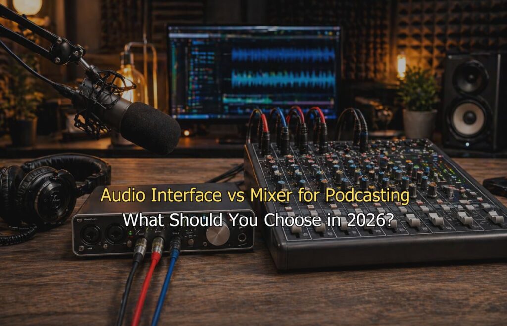 Audio Interface vs Mixer for Podcasting — What Should You Choose in 2026