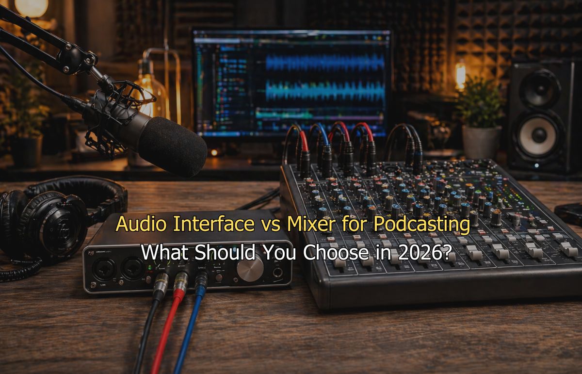 Audio Interface vs Mixer for Podcasting — What Should You Choose in 2026