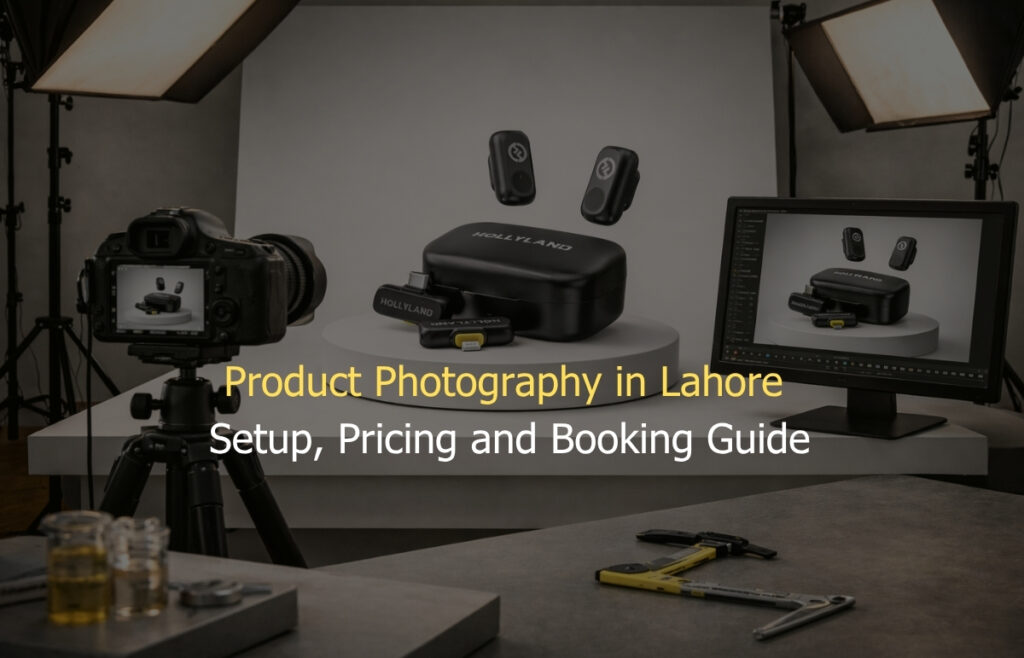 Product Photography in Lahore – Setup, Pricing and Booking Guide