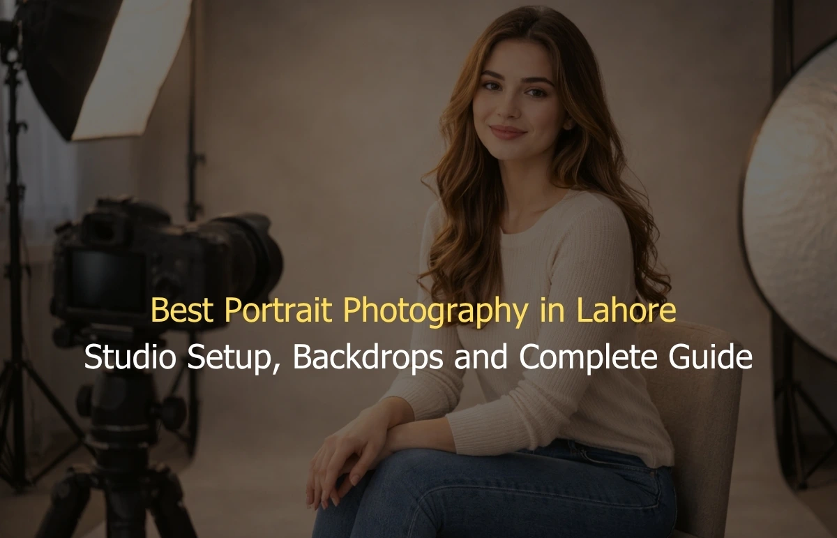 Best Portrait Photography in Lahore – Studio Setup, Backdrops and Complete Guide