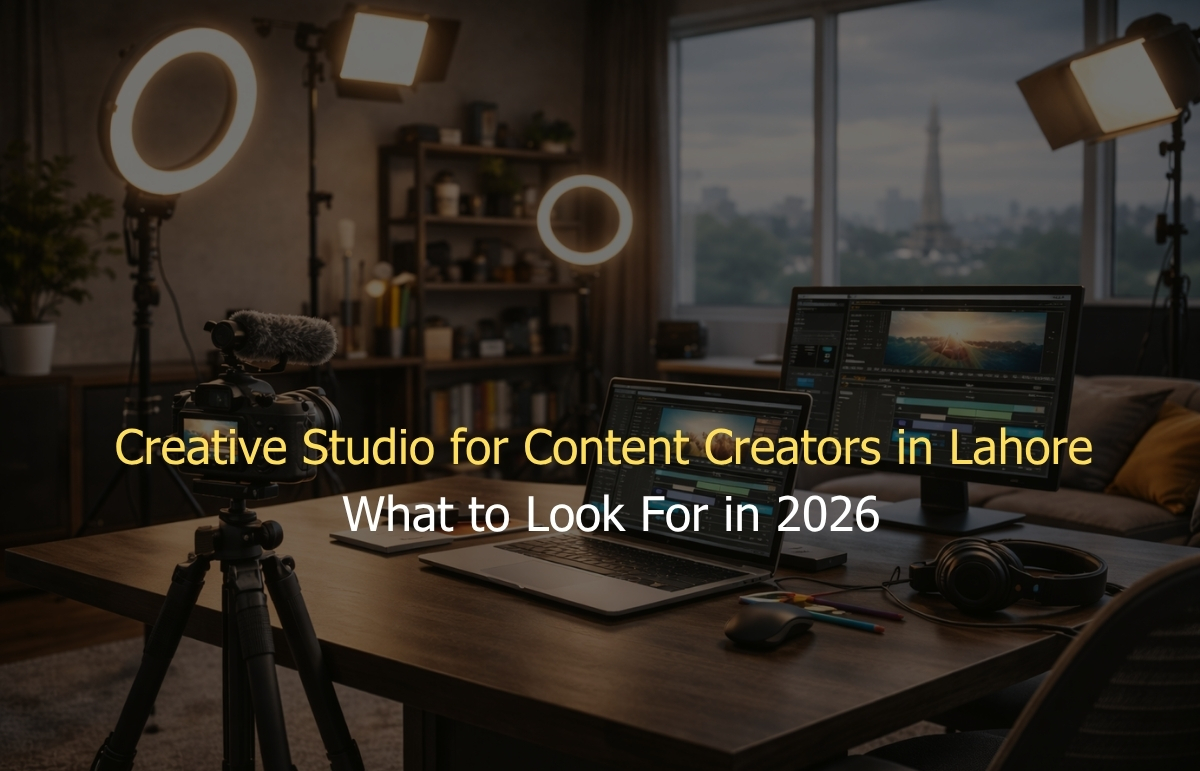 Creative Studio for Content Creators in Lahore – What to Look For in 2026