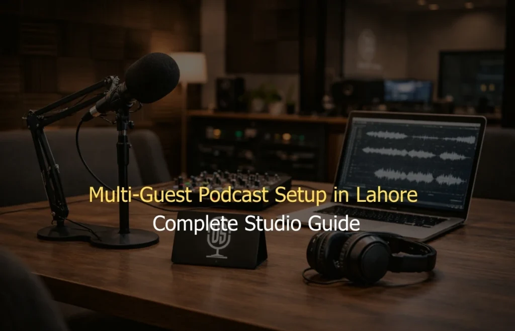 Multi-Guest Podcast Setup in Lahore Complete Studio Guide