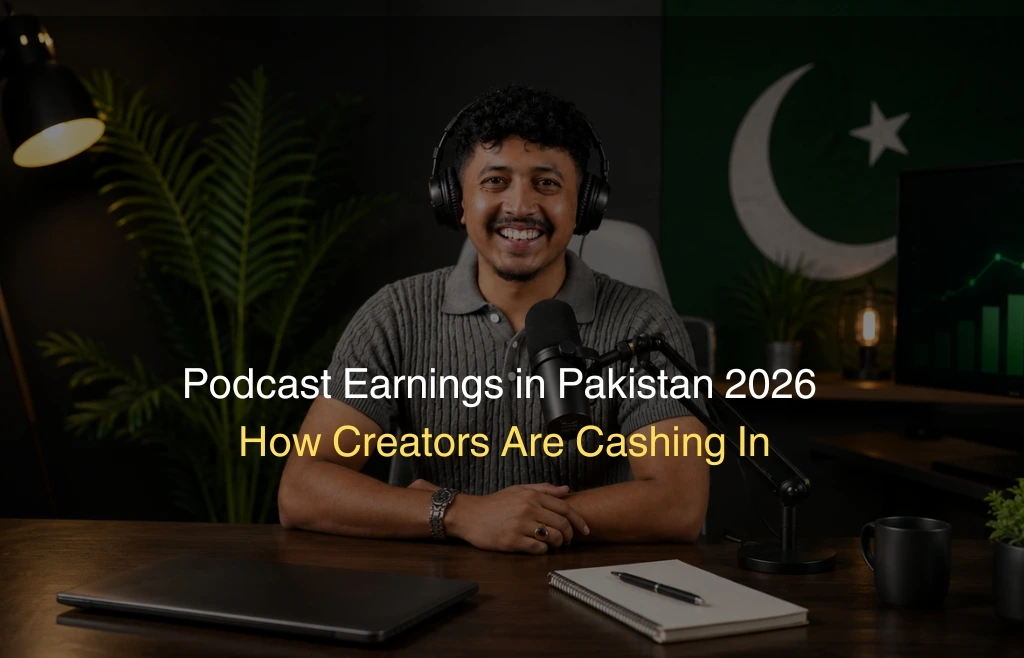 Podcast Earnings in Pakistan 2026 How Creators Are Cashing In