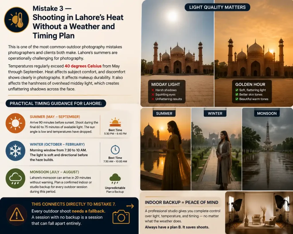 Shooting in Lahore's Heat Without a Weather and Timing Plan