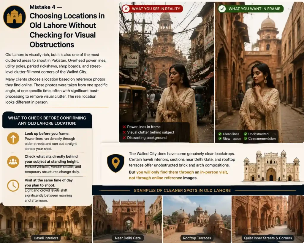 Choosing Locations in Old Lahore Without Checking for Visual Obstructions