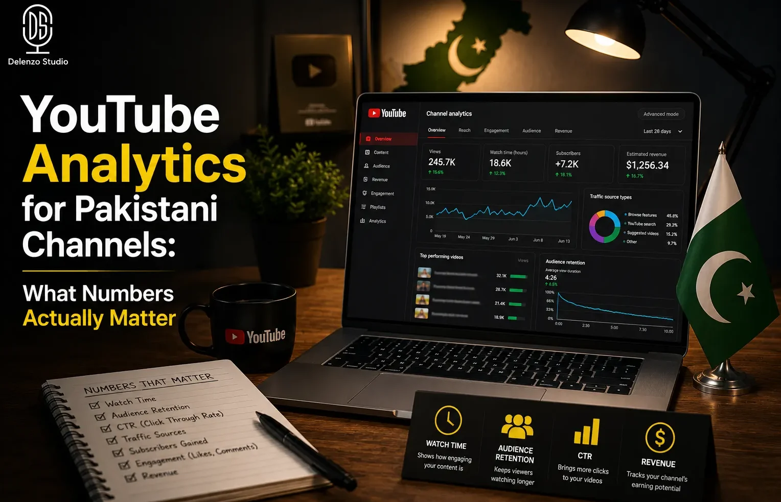 YouTube Analytics for Pakistani Channels: What Numbers Actually Matter