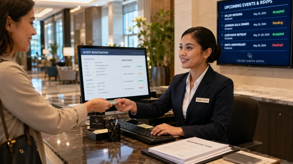 Managing guest registration and RSVPs for corporate events in Lahore